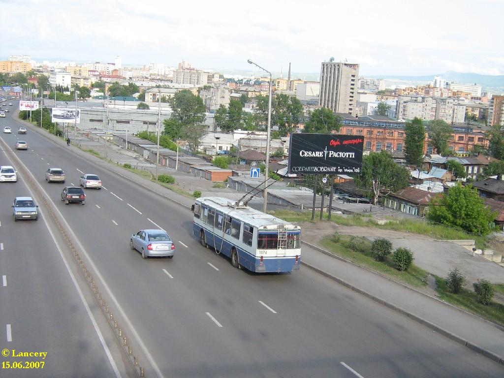 Красноярск, ЗиУ-682Г-016 (018) № 1074