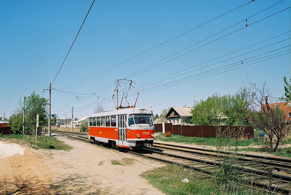 Волгоград, Tatra T3SU (двухдверная) № 2530