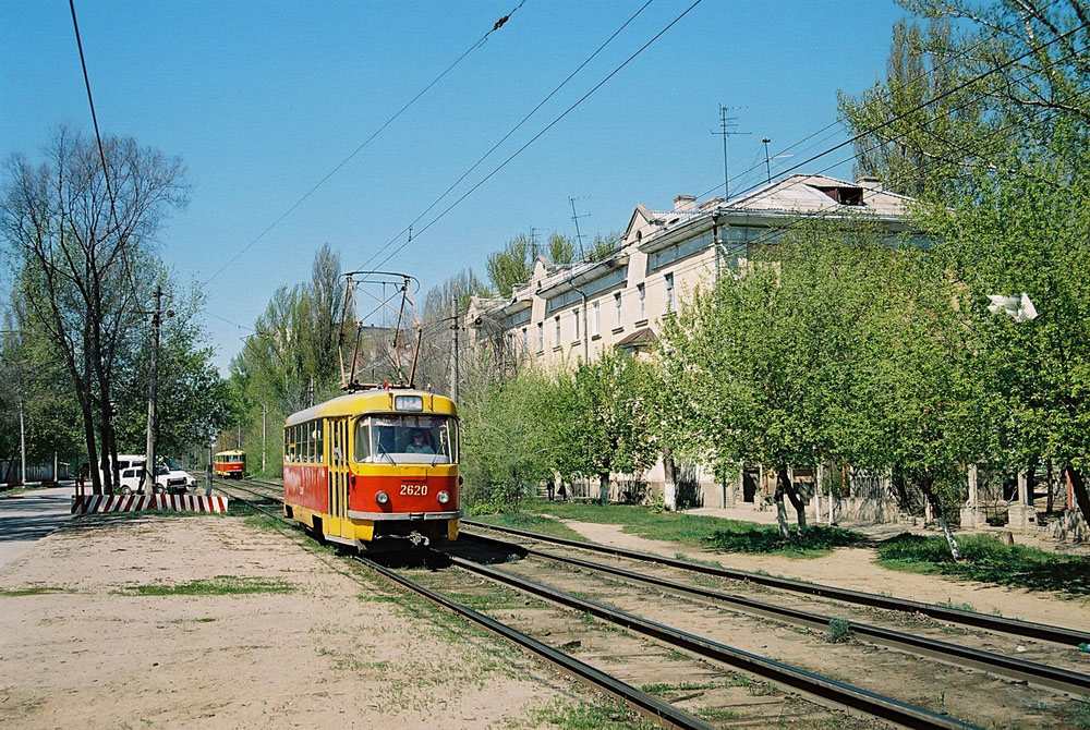 Волгоград, Tatra T3SU (двухдверная) № 2620
