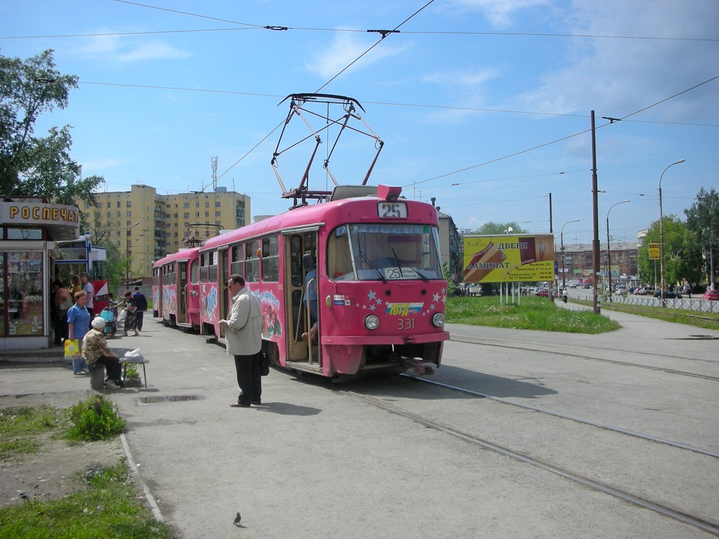 Екатеринбург, Tatra T3SU № 331