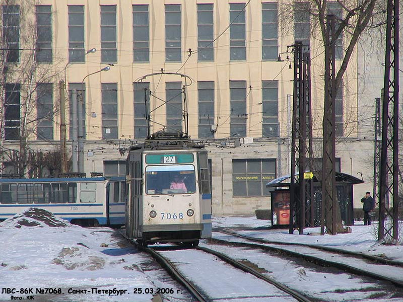 Saint-Petersburg, LVS-86K č. 7068