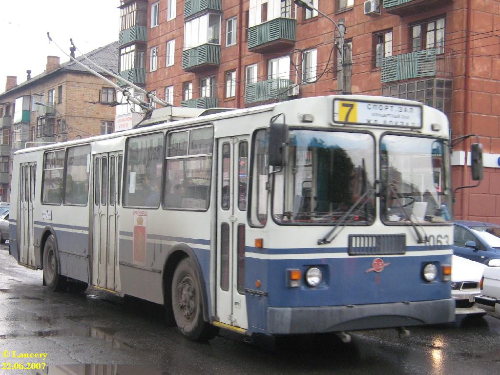 Красноярск, ЗиУ-682Г-016 (018) № 1063