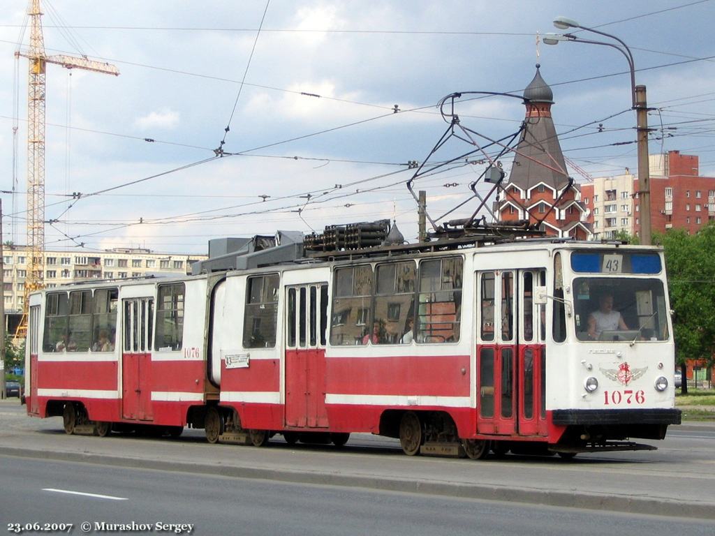 Санкт-Петербург, ЛВС-86К № 1076