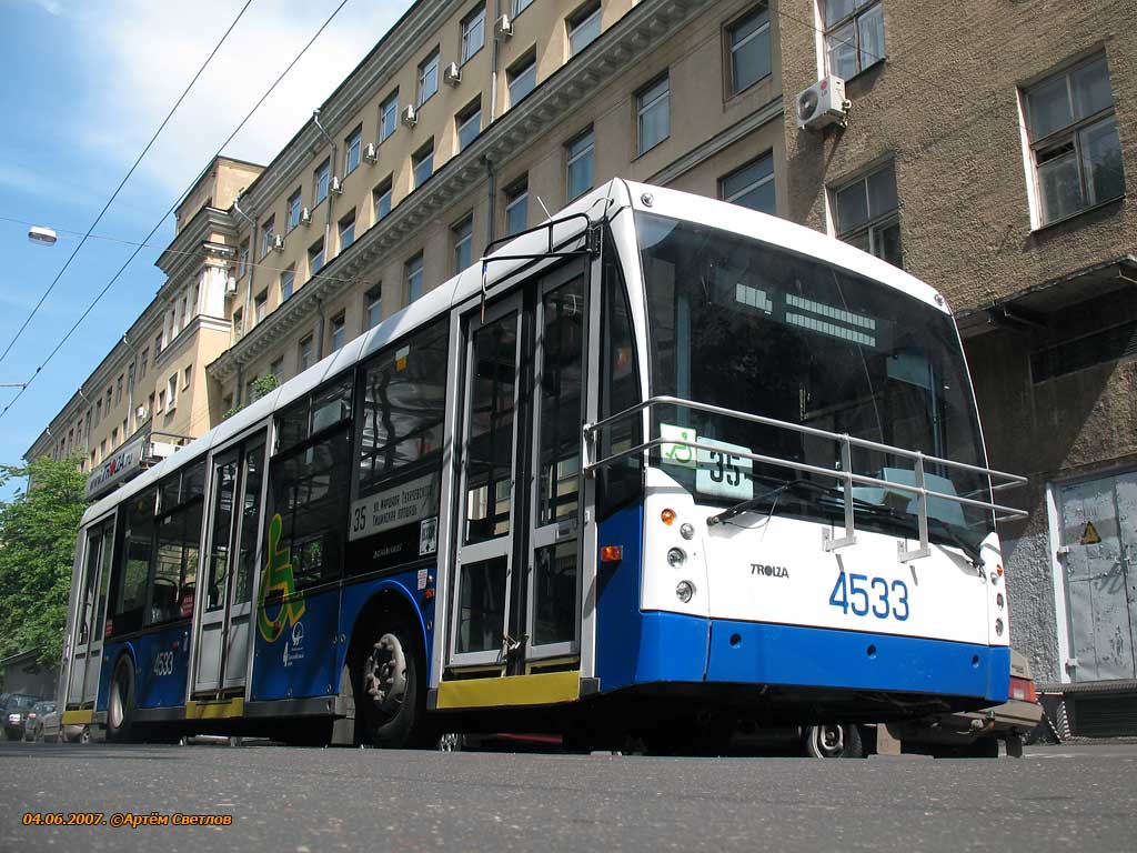 Москва, Тролза-5265.00 «Мегаполис» № 4533