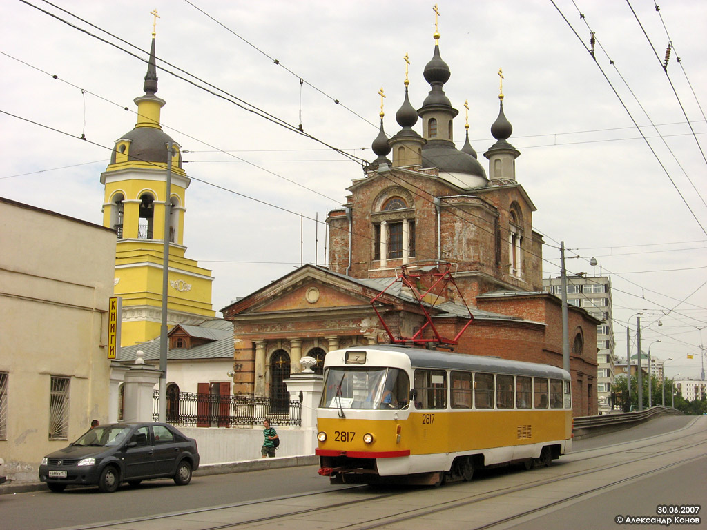 Moszkva, Tatra T3SU — 2817