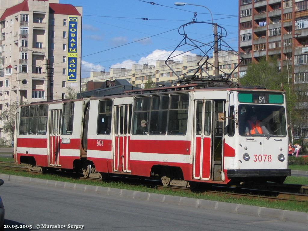 Санкт-Петербург, ЛВС-86К № 3078 Санкт-Петербург, ЛВС-86К № 3078