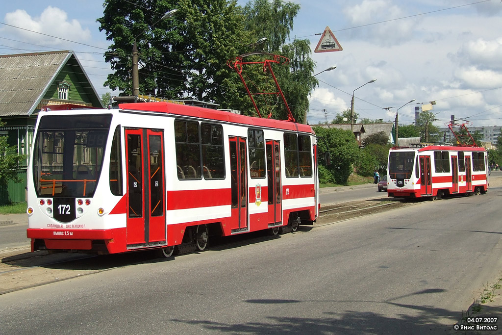 Тверь, 71-134А (ЛМ-99АЭН) № 172; Тверь, 71-134А (ЛМ-99АЭН) № 171