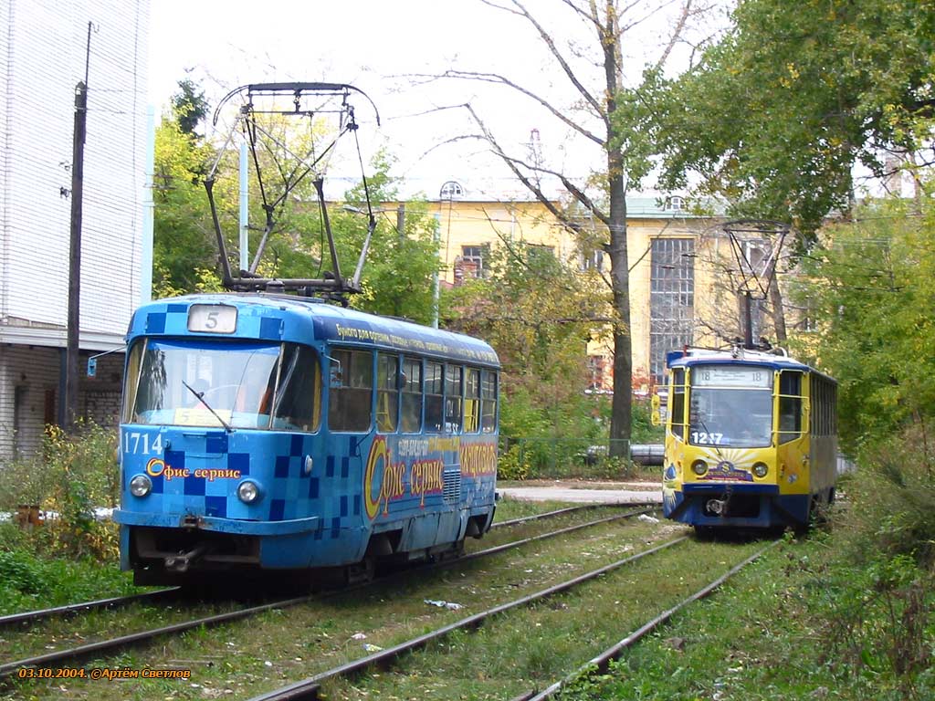 Нижний Новгород, Tatra T3SU № 1714