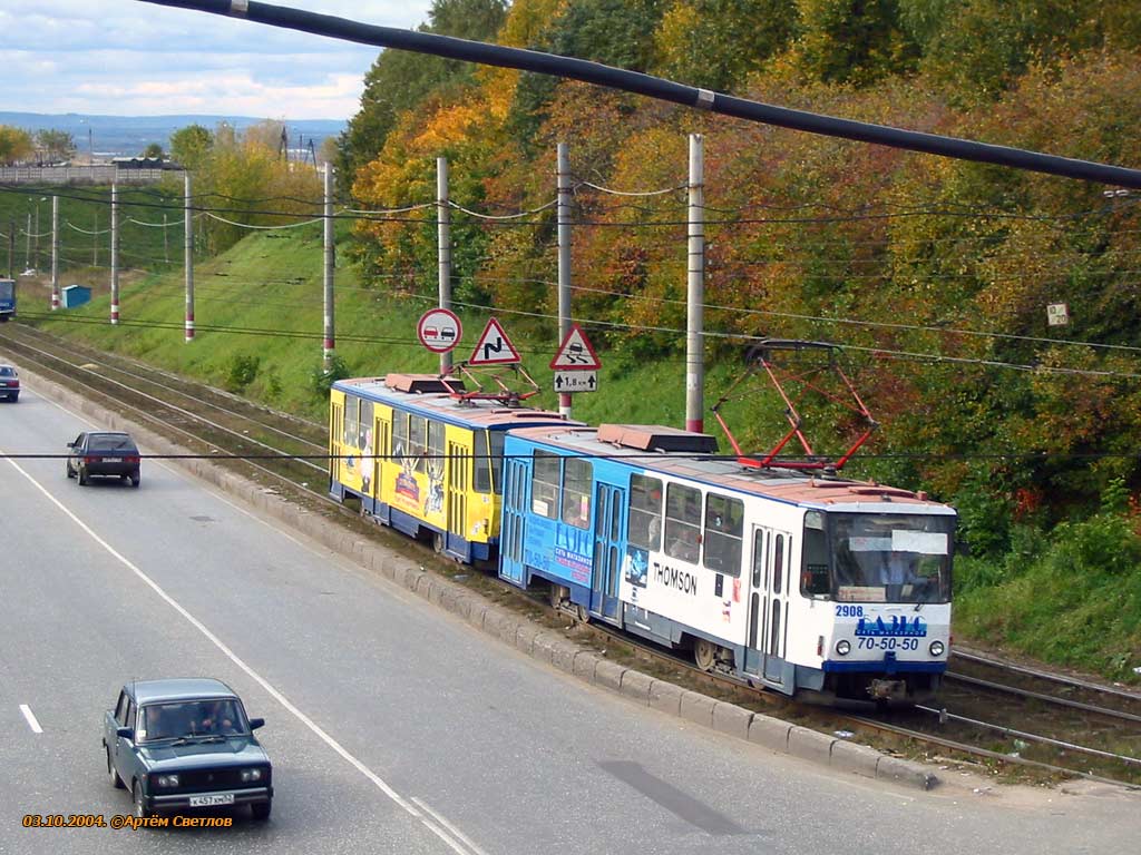 Нижний Новгород, Tatra T6B5SU № 2908