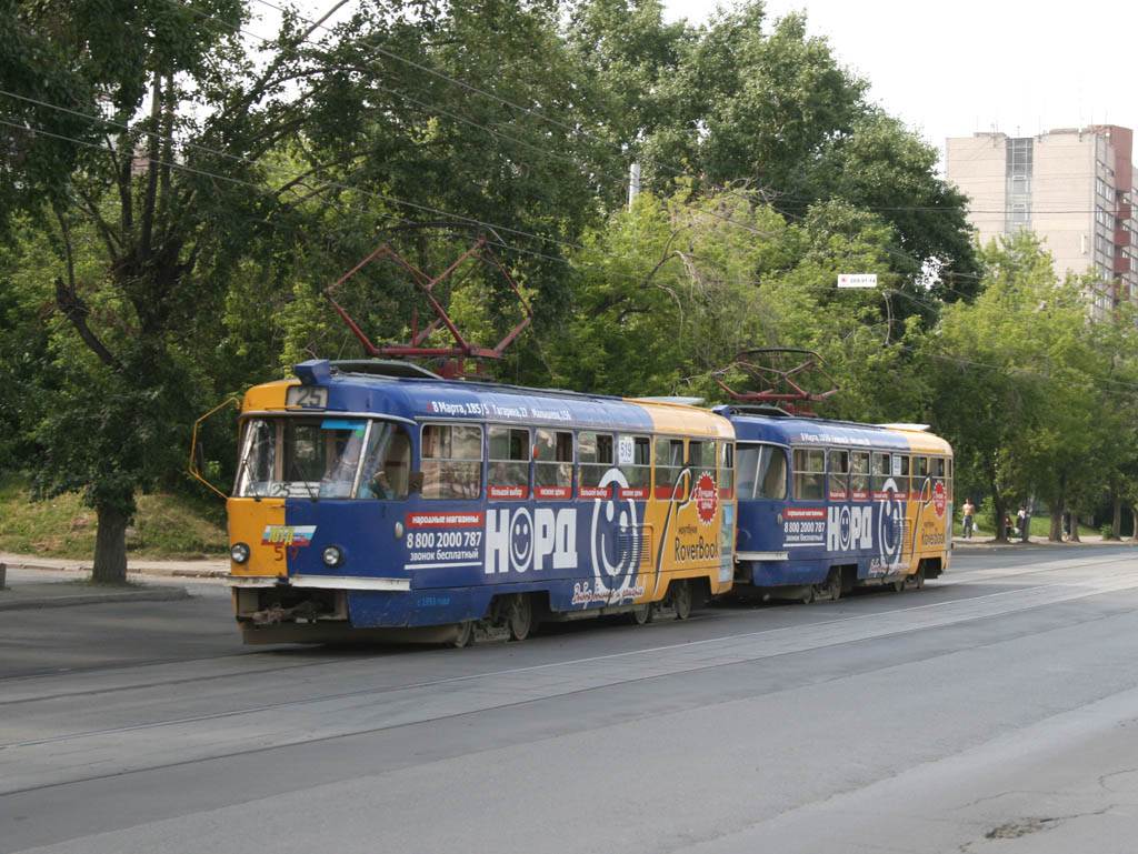 Екатеринбург, Tatra T3SU (двухдверная) № 519