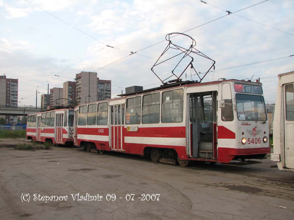 Санкт-Петербург, ЛМ-68М № 5406