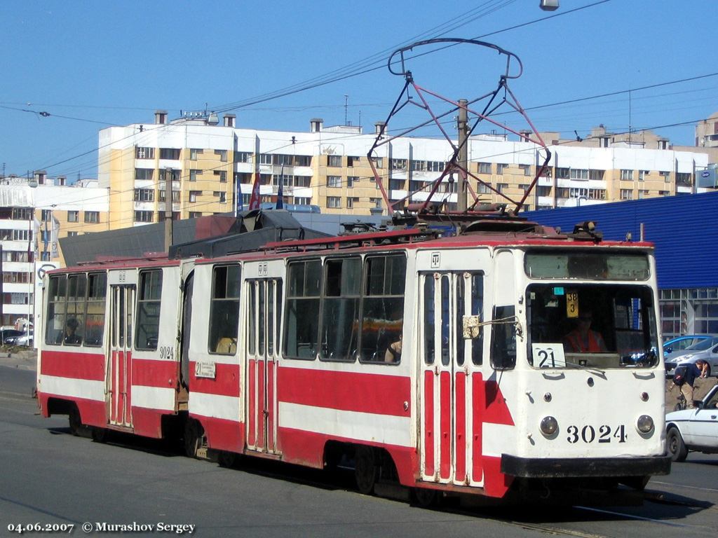 Санкт-Петербург, ЛВС-86К № 3024 Санкт-Петербург, ЛВС-86К № 3024