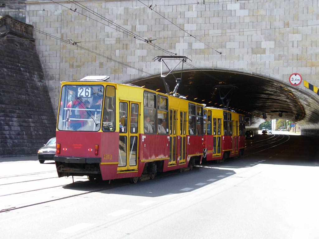 Varsó, Konstal 105Na — 1313