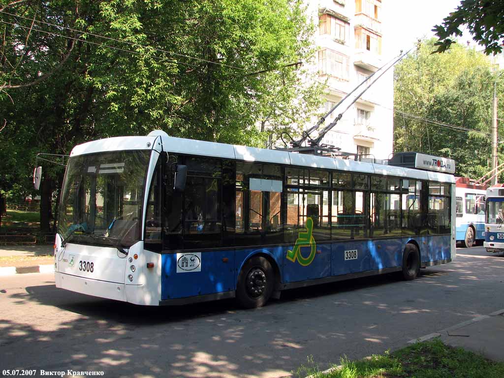 Москва, Тролза-5265.00 «Мегаполис» № 3308