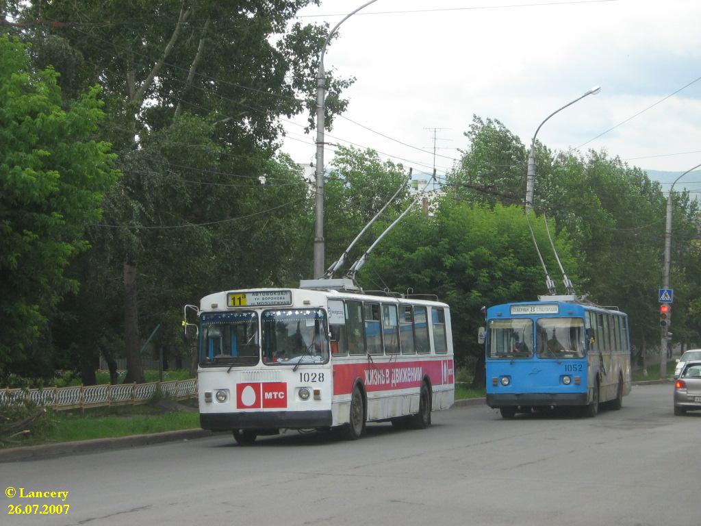 Красноярск, ЗиУ-682Г [Г00] № 1028