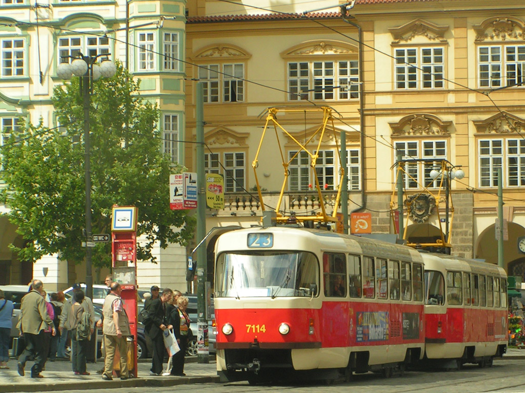 Прага, Tatra T3SUCS № 7114