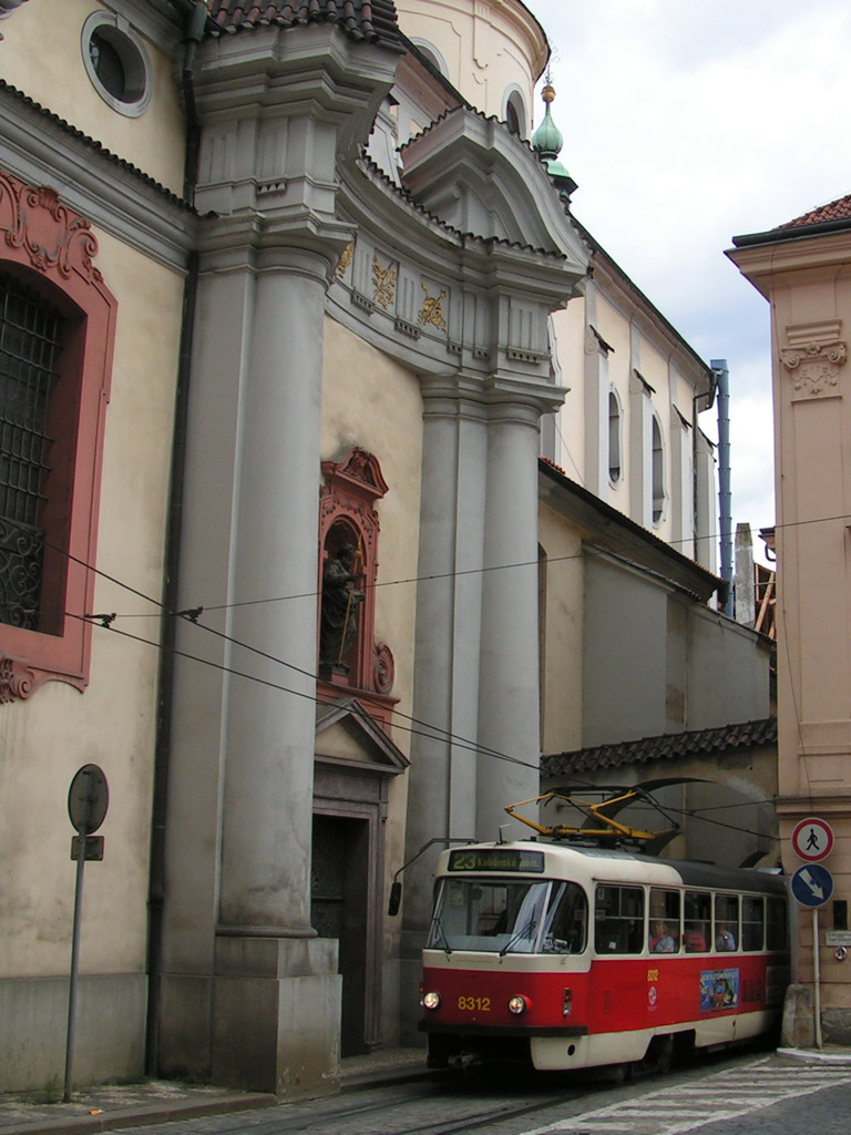 Прага, Tatra T3R.P № 8312
