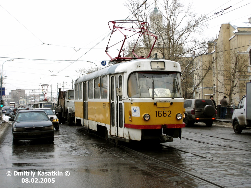 Maskva, Tatra T3SU nr. 1662 Maskva, Tatra T3SU nr. 1662