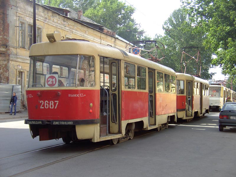 Nyizsnij Novgorod, Tatra T3SU — 2687