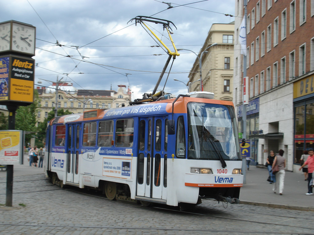 Brno, Tatra K2R.03-P № 1040