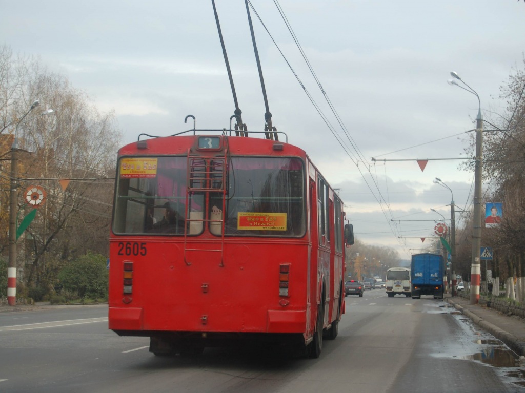 Нижний Новгород, ЗиУ-682Г-014 [Г0Е] № 2605