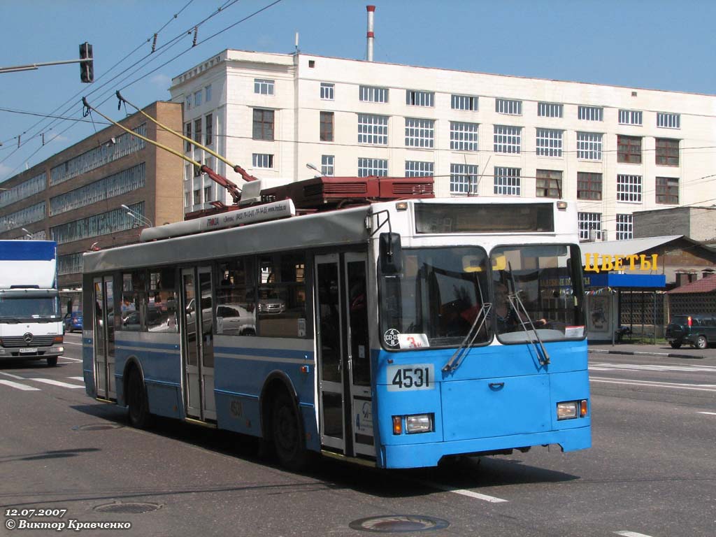 Москва, Тролза-5275.05 «Оптима» № 4531