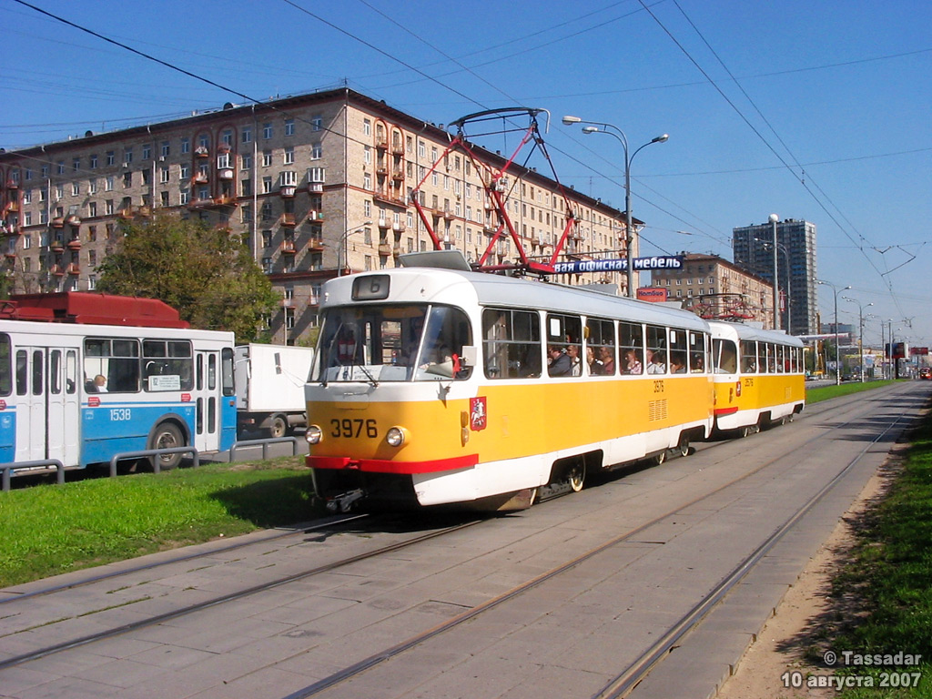 Maskva, Tatra T3SU nr. 3976