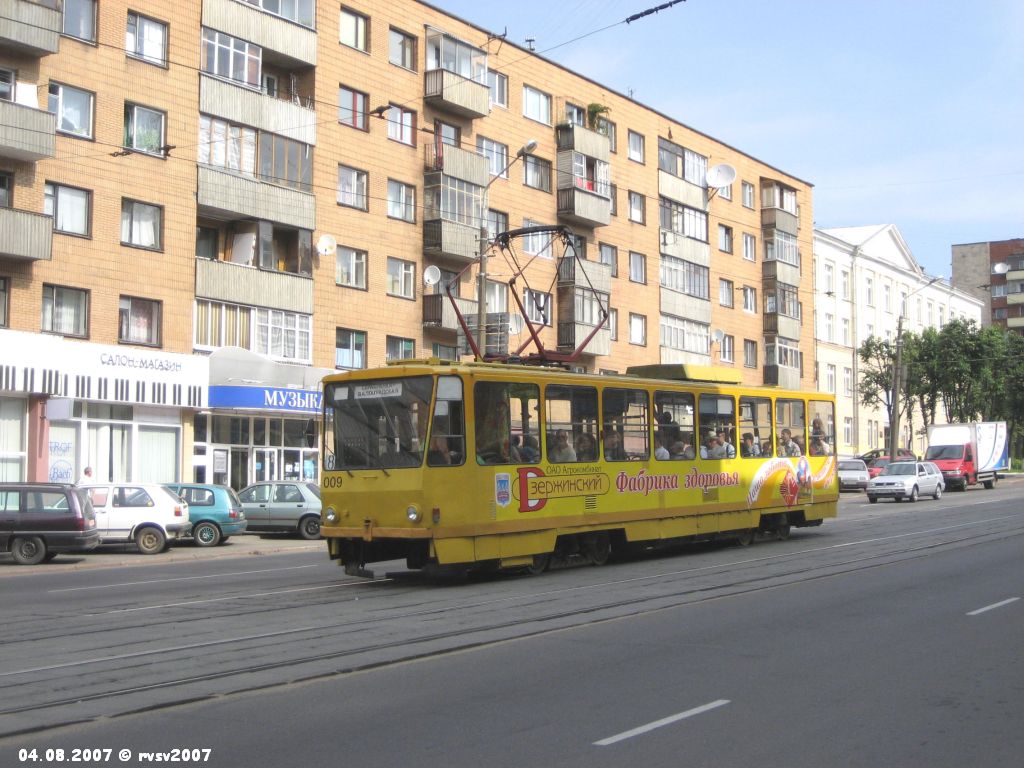 Минск, Tatra T6B5SU № 009