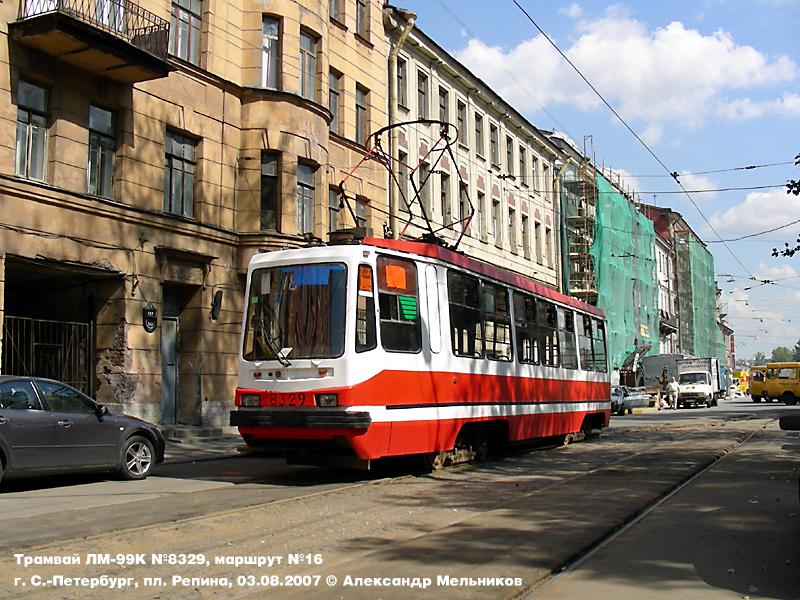 Санкт-Петербург, 71-134К (ЛМ-99К) № 8329