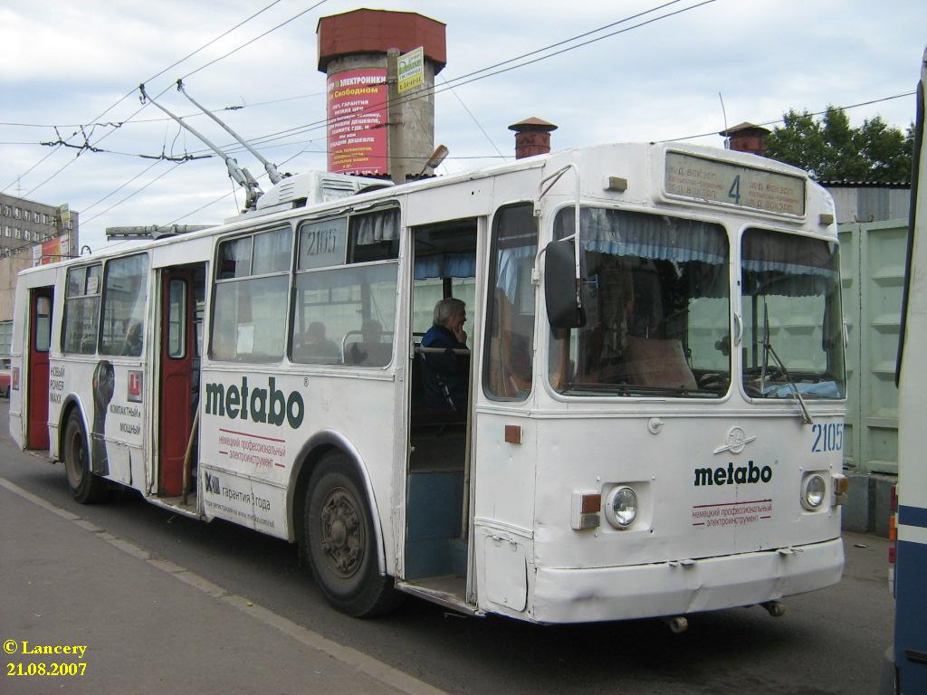 Красноярск, ЗиУ-682В-012 [В0А] № 2105