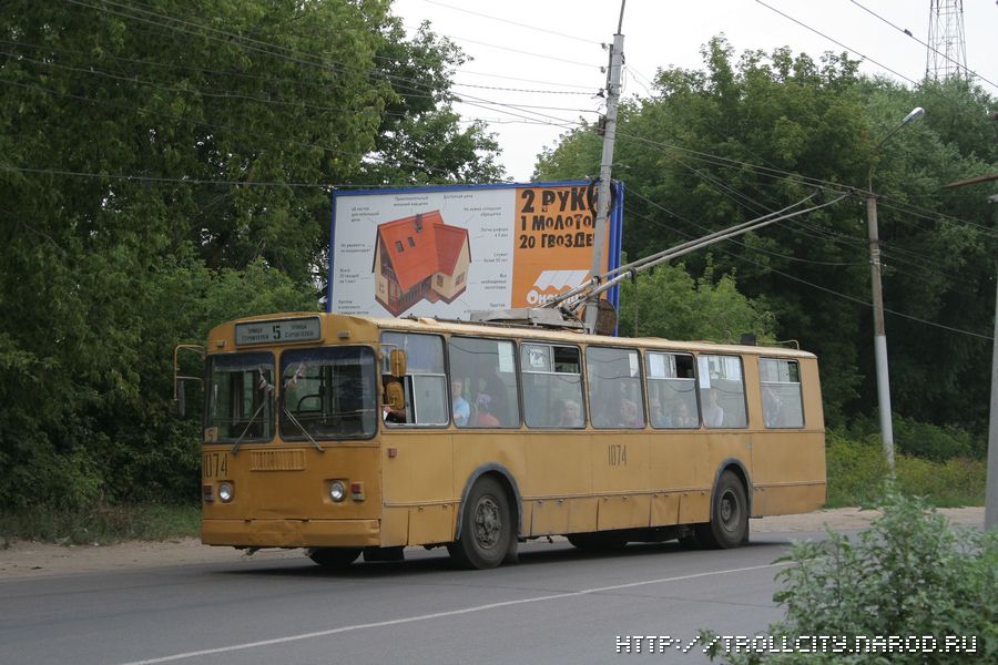 Рязань, ЗиУ-682Г [Г00] № 1074