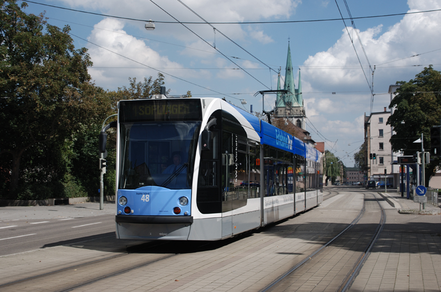 Ульм, Siemens Combino № 48