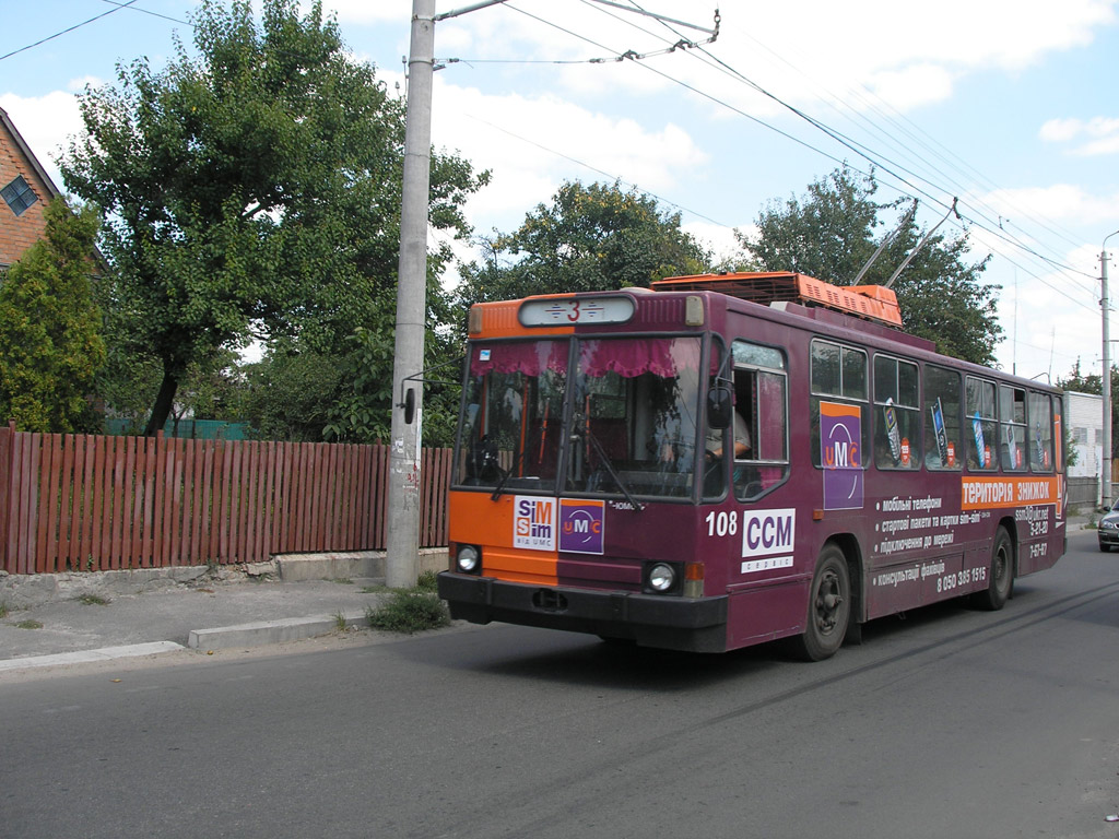 Bila Cerkva, YMZ T2 — 108 Bila Cerkva, YMZ T2 — 108