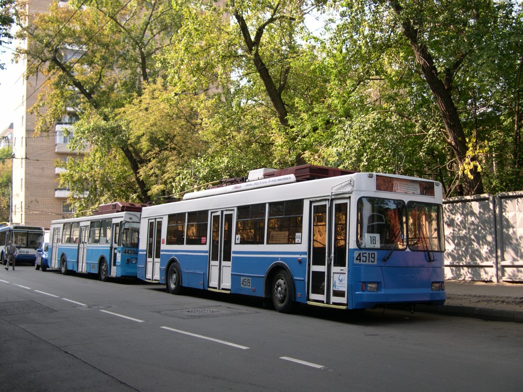 Москва, Тролза-5275.05 «Оптима» № 4519