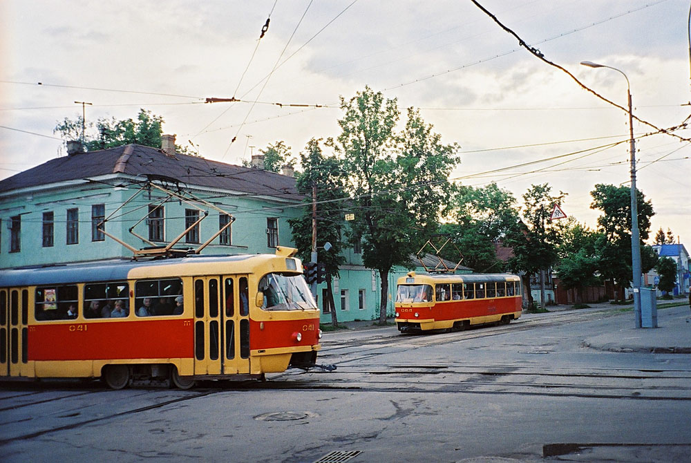 Орёл, Tatra T3SU № 041; Орёл — Трамвайная сеть и инфраструктура; Орёл — Трамвайный перекрёсток