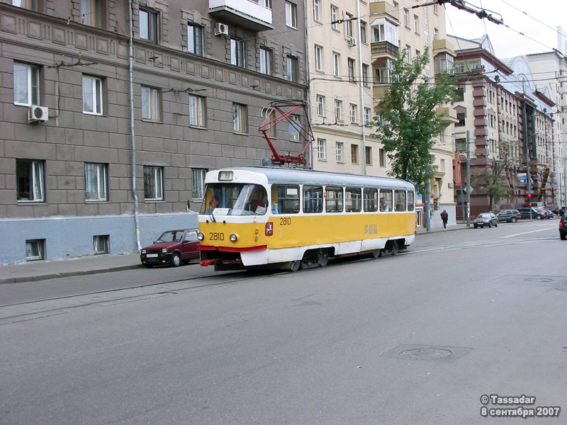 Moskva, Tatra T3SU č. 2810