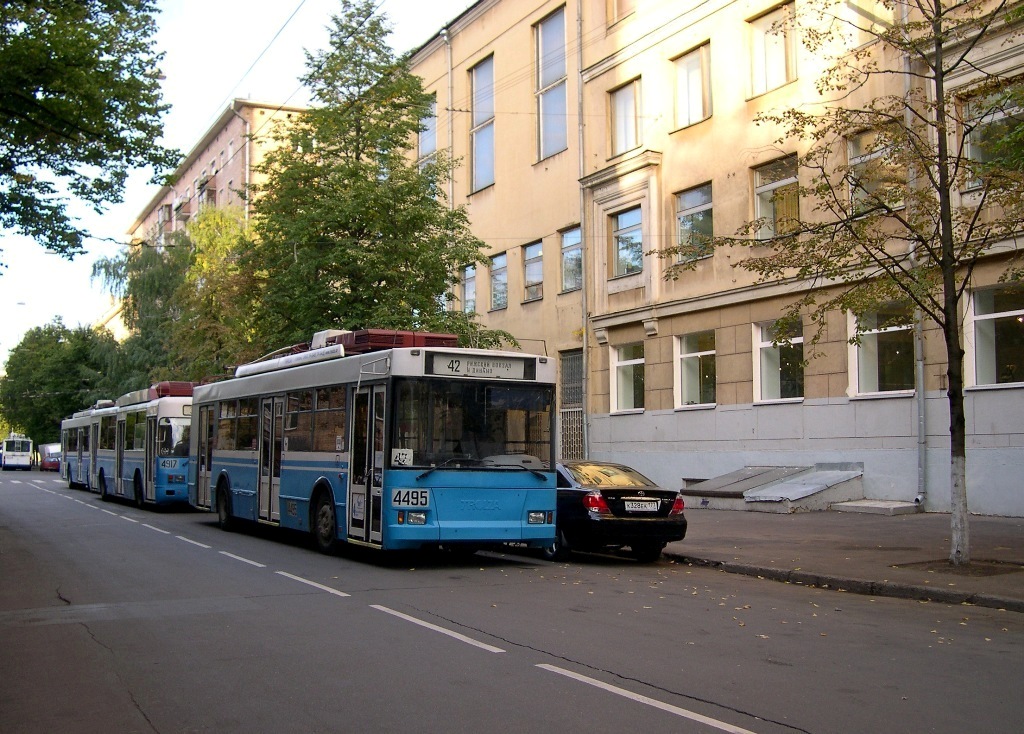 Москва, Тролза-5275.05 «Оптима» № 4495