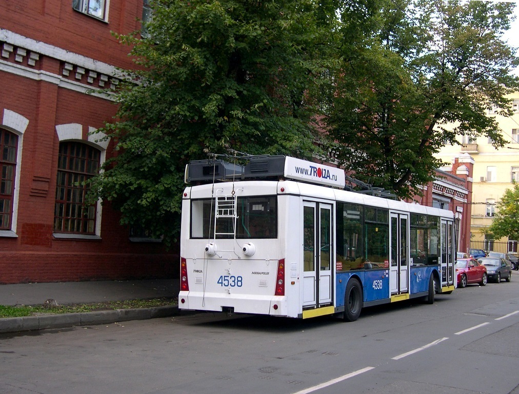 Москва, Тролза-5265.00 «Мегаполис» № 4538