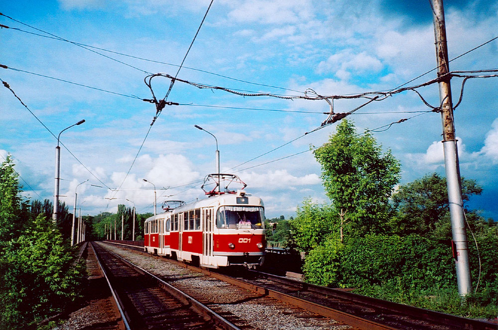 Кривой Рог, Tatra T3SU № 001