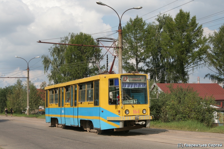 Тверь, 71-608К № 164; Тверь — Трамвайные линии: Московский район (линия в микрорайон "Южный")
