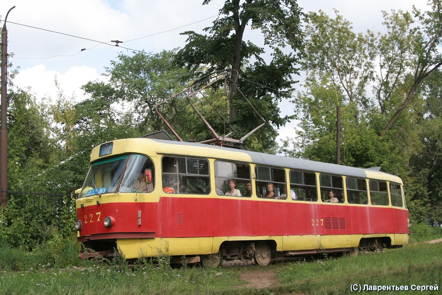 Тверь, Tatra T3SU № 227; Тверь — Трамвайные линии: Заволжский район