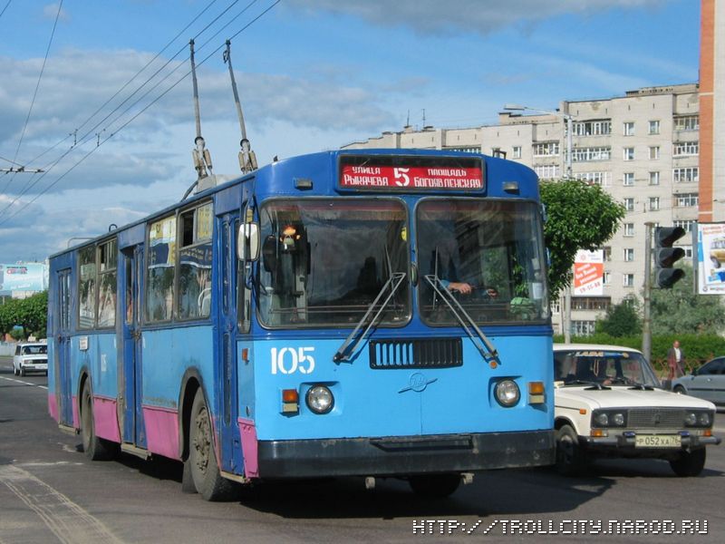 Ярославль, ЗиУ-682Г [Г00] № 105
