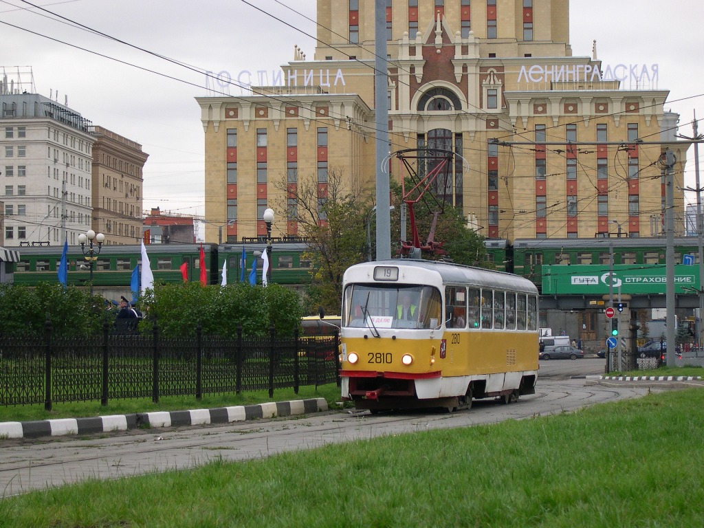 Moscow, Tatra T3SU # 2810