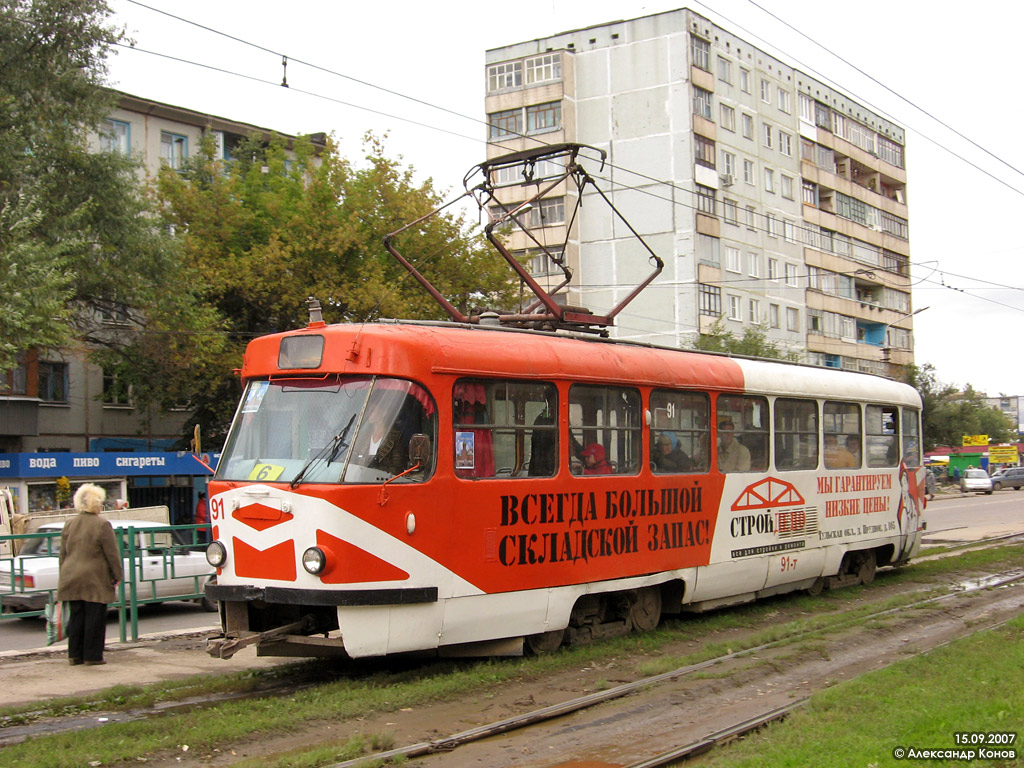 Тула, Tatra T3SU № 91