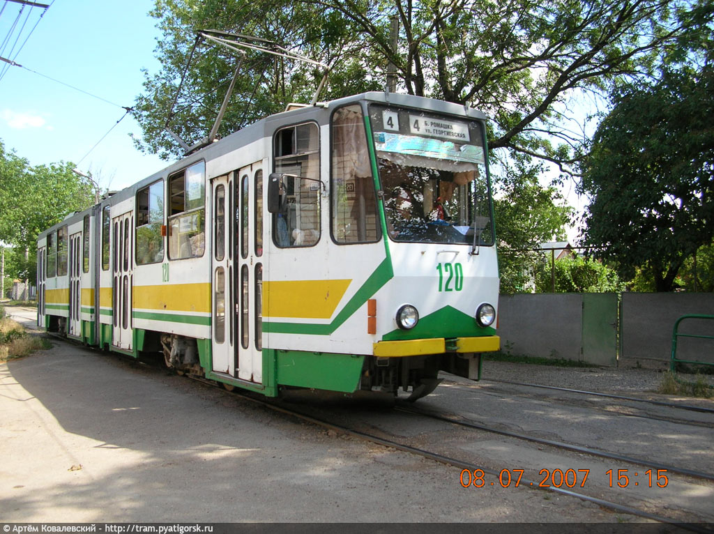 Pyatigorsk, Tatra KT4SU # 120