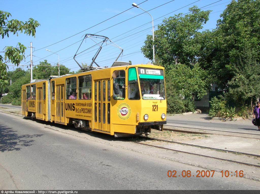Пятигорск, Tatra KT4SU № 121