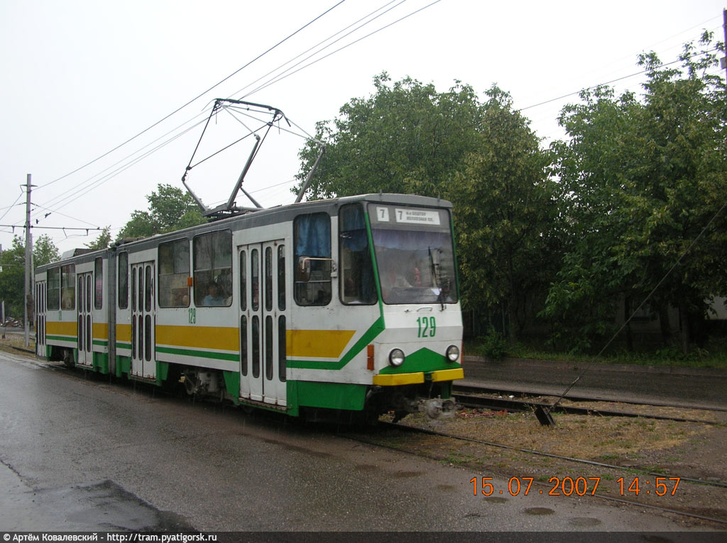 Пятигорск, Tatra KT4SU № 129