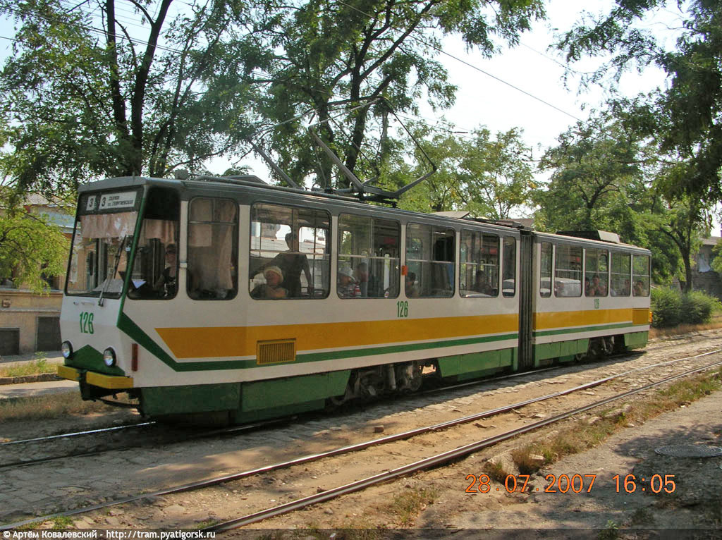 Пятигорск, Tatra KT4SU № 126