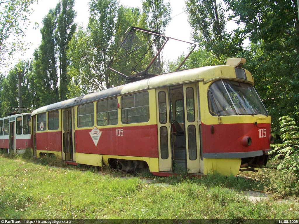 Pyatigorsk, Tatra T3SU Nr. 105