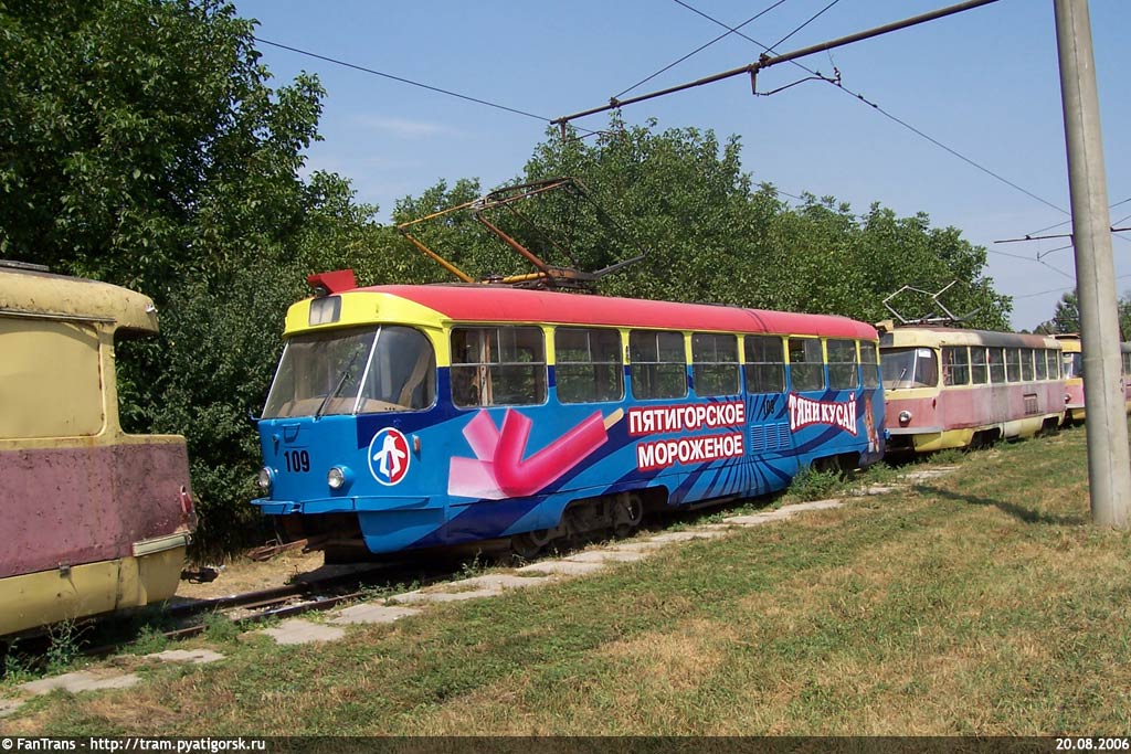 Пятигорск, Tatra T3SU № 109